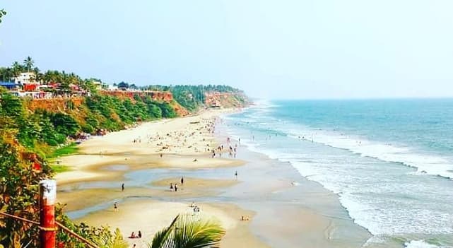Varkala Cliff